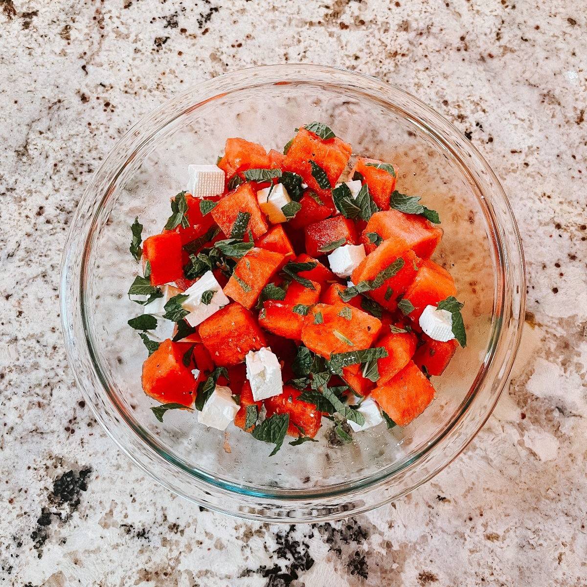 Watermelon Mint Salad – Grown Strong