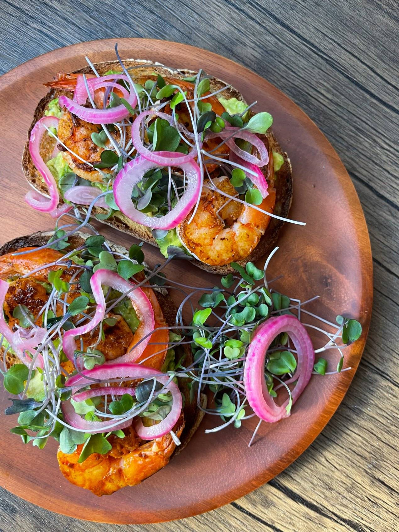 Cajun Shrimp Toast – Grown Strong