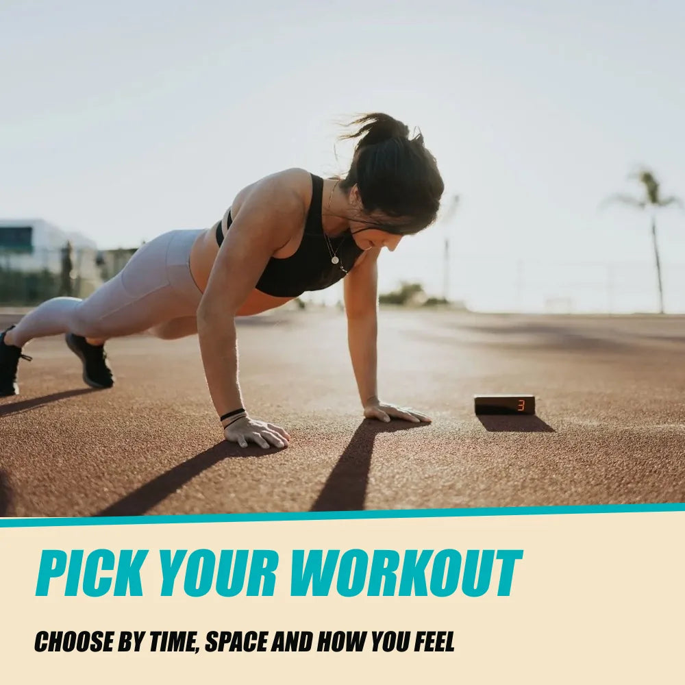 100 Fun Travel Workouts. Pick your workout. Outdoor push-up
