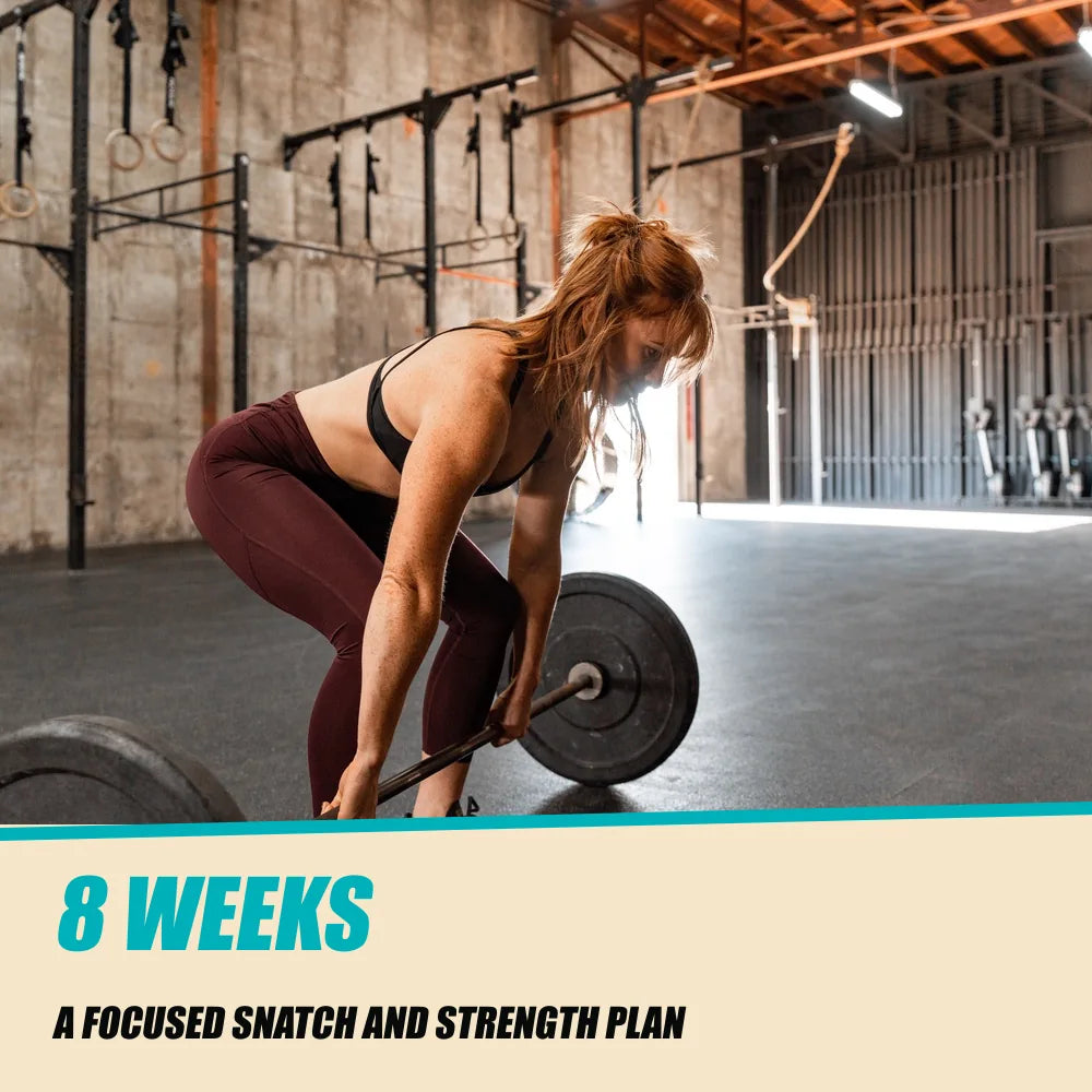 Snatch Strength. 8 weeks. Barbell pulling strength