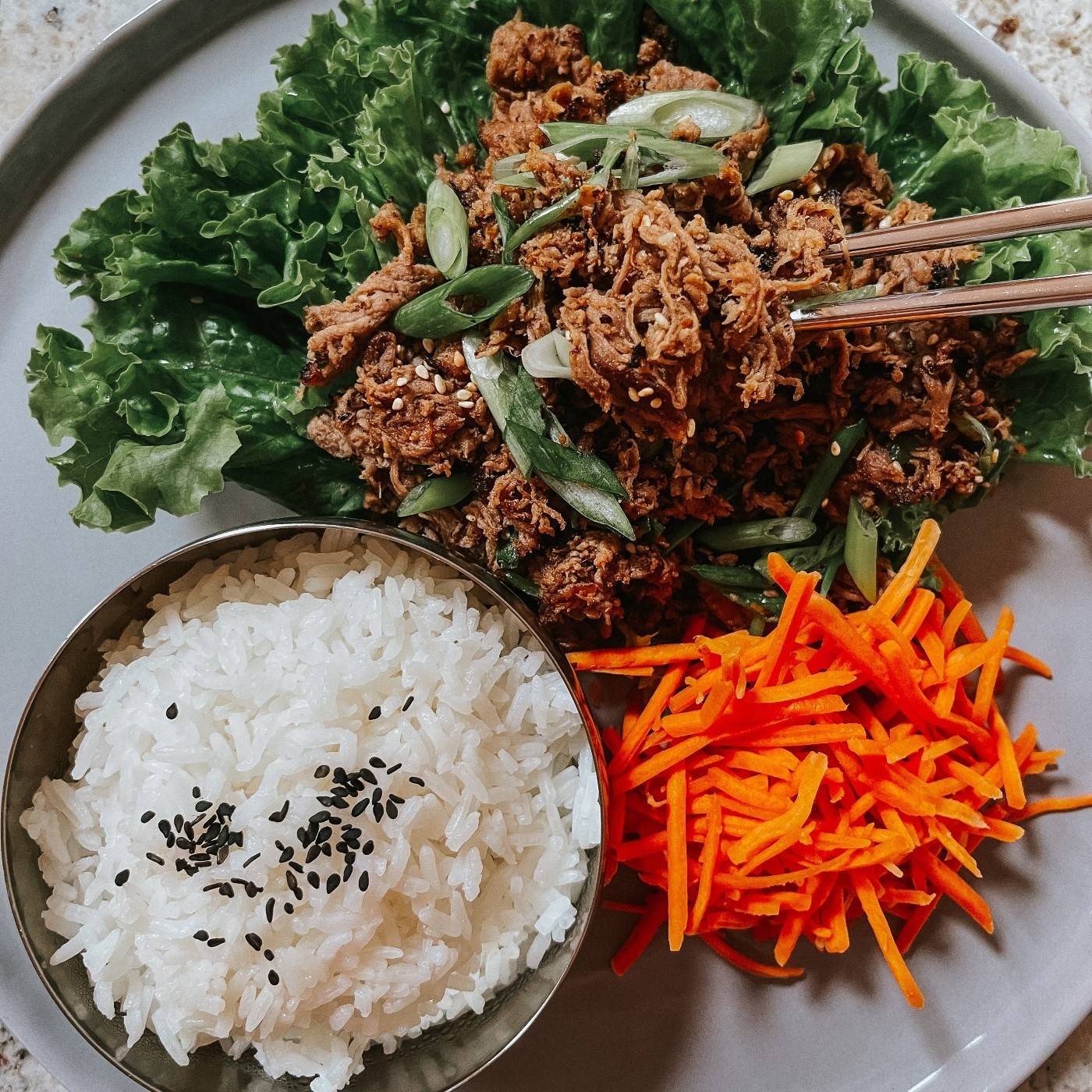 Easy Beef Bulgogi – Grown Strong