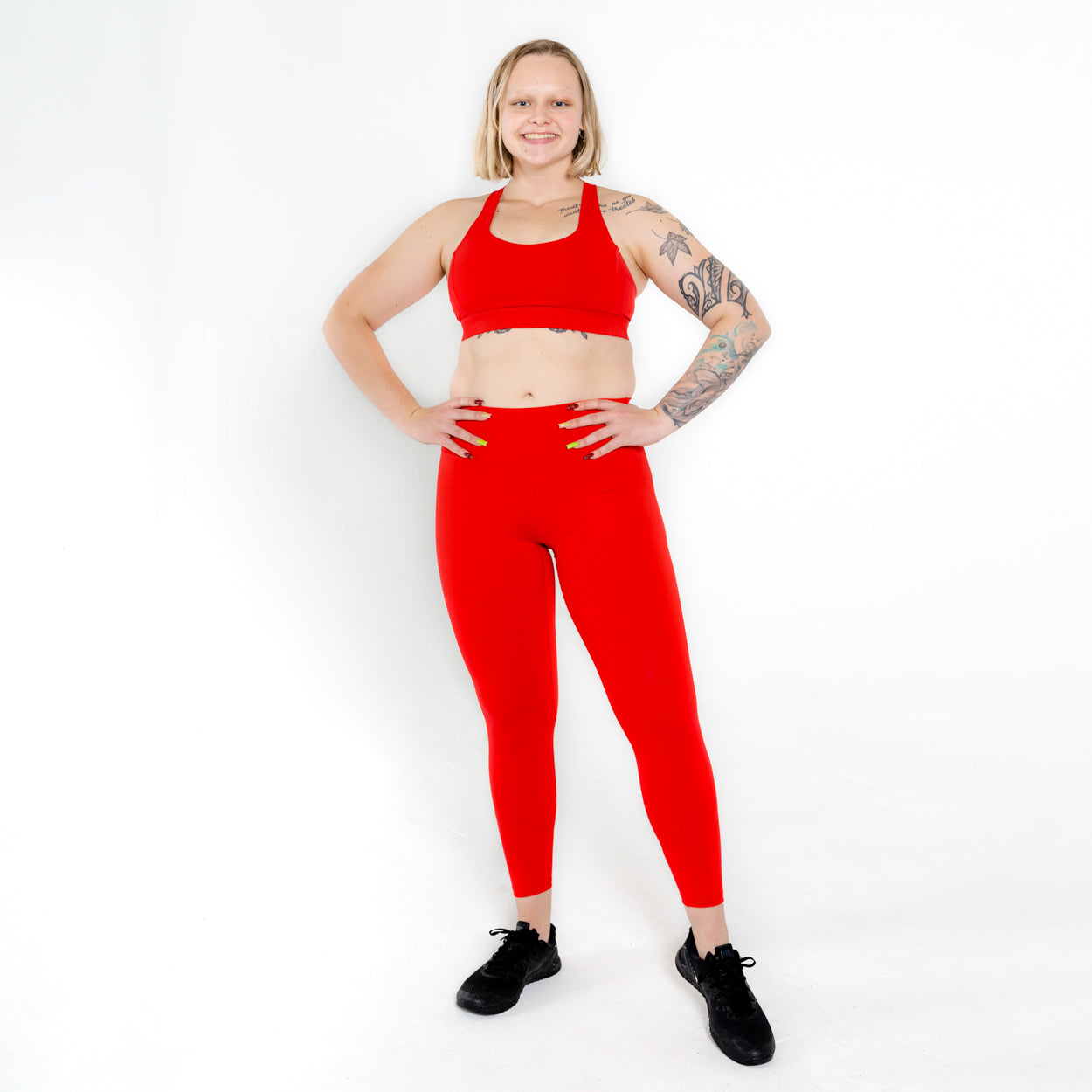 Limitless X Fearless Leggings - Ruby