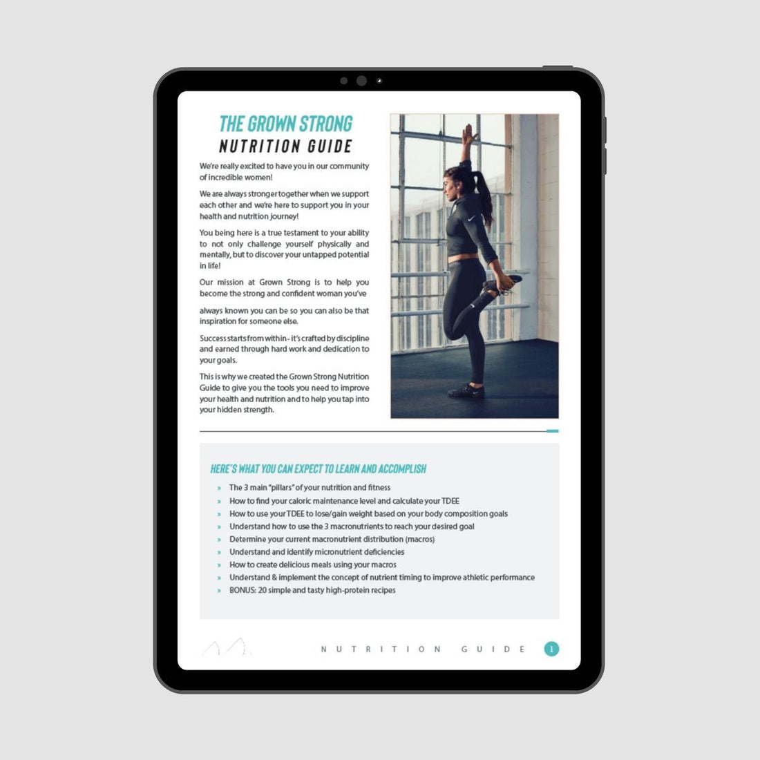Grown Strong Nutrition Guide - Grown Strong Fitness
